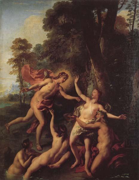 Jean-Francois De Troy Apollo and Daphne china oil painting image